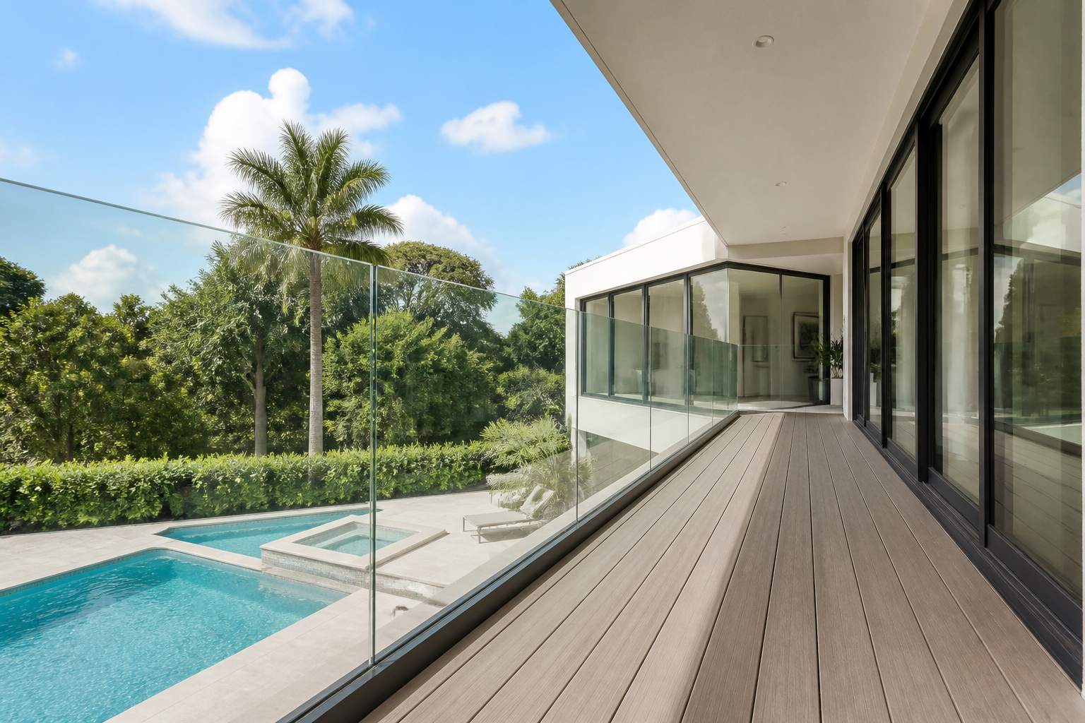 VLX 120 Glass Railing System in Riverside, CA | Westlight Windows Riverside - detail 4
