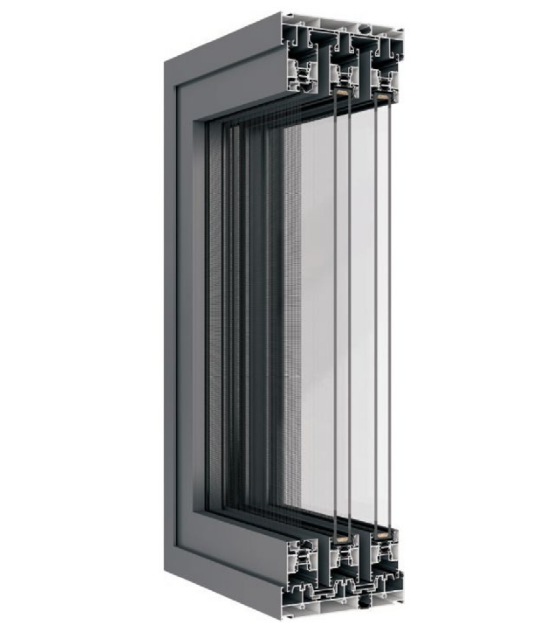 VLX 150 Heavy-Duty Sliding Door in Riverside, CA | Westlight Windows Riverside - detail 2